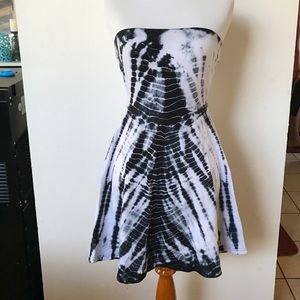 Express strapless dress